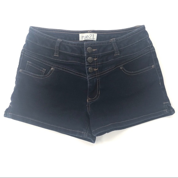 Rue21 Pants - 2/$15 High Waisted Dark Denim Short
